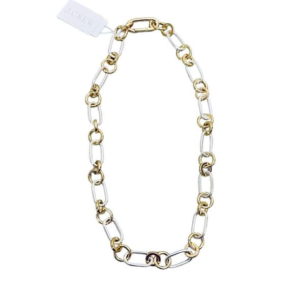 J. Crew Jewelry - J. Crew | Mixed Metal Chain Necklace